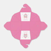 Ballotins Joyeux anniversaire petite voiture princesse (Déplié)