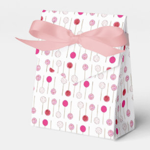 Ballotins Joyeux Anniversaire Pink Frosted Cake Pops Party F