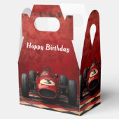 Ballotins Joyeux Anniversaire Red Race Car (Ouvert)