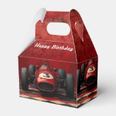Ballotins Joyeux Anniversaire Red Race Car (Verso)