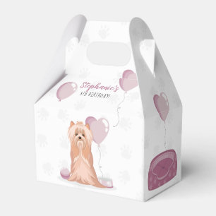 Ballotins Joyeux Anniversaire Yorkshire Terrier Mignon