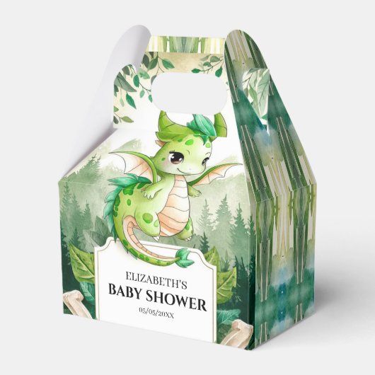 Ballotins Joyeux Baby shower Dragon (Verso)