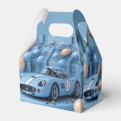 Ballotins Joyeux Ballons de course Blue Anniversaire (Arrière)