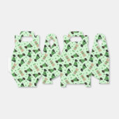 Ballotins Joyeux Chiens du Labrador Jour de la Saint Patrick (Déplié)