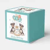 Ballotins Joyeux Chiens Schnauzer (Arrière)