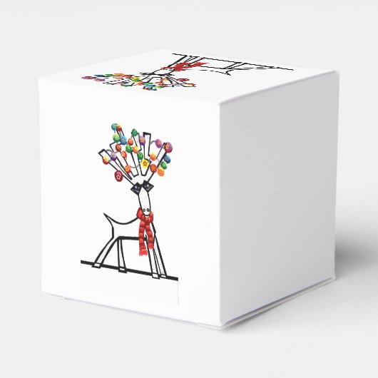 Ballotins Joyeux Chris Moose ou Reindeer (Arrière)