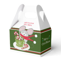 Joyeux ChrisMouse, Boîte de Faveur de Souris de Va