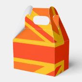 Ballotins Joyeux drapeau britannique Union Jack orange (Arrière)
