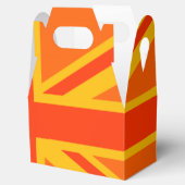 Ballotins Joyeux drapeau britannique Union Jack orange (Ouvert)