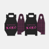 Ballotins Joyeux Galentine's day xoxo Black Pink (Déplié)