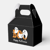 Ballotins Joyeux Halloween Boo Ghosts Ballotin noir (Arrière)