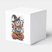 Ballotins Joyeux Halloween Chat Sorcière (Arrière)