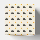 Ballotins Joyeux Halloween. Jack-o'-lantern White Pois (Haut)