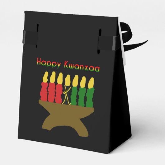 Ballotins Joyeux Kwanzaa Kinara (Arrière)