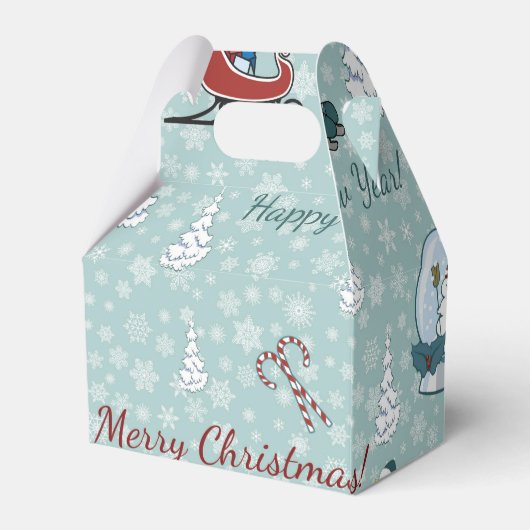 Ballotins Joyeux motif de Noël (Arrière)