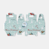 Ballotins Joyeux motif de Noël (Déplié)