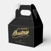 Ballotins Joyeux Noël Black & Gold (Arrière)