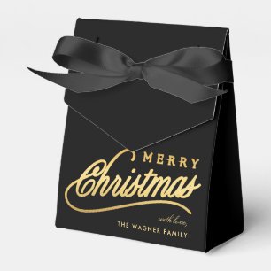 Ballotins Joyeux Noël Black & Gold