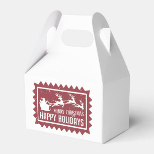 Ballotins Joyeux Noël Bonnes Fêtes Santa