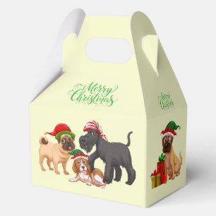 Ballotins Joyeux Noël Chiens Cadeau Favori