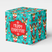 Ballotins Joyeux Noël Corgi Chien Ballotin (Verso)