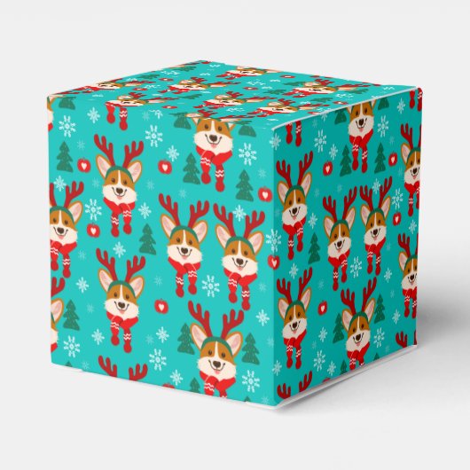 Ballotins Joyeux Noël Corgi Chien Ballotin (Arrière)