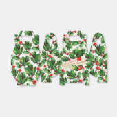 Ballotins Joyeux Noël et Joyeux Nouvel An Holly (Déplié)