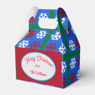 Ballotins Joyeux Noël Famille American Snowflakes