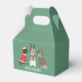 Ballotins Joyeux Noël Grands Dames Dogs (Arrière)