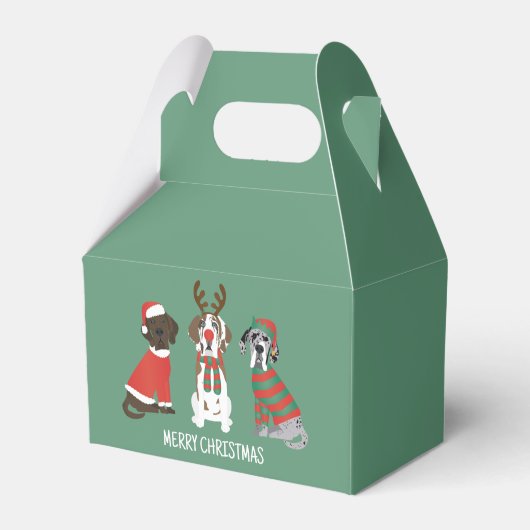 Ballotins Joyeux Noël Grands Dames Dogs (Verso)