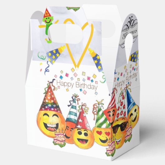 Ballotins Joyeux Noël Joyeux anniversaire Gable Ballotin (Ouvert)