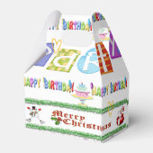 Ballotins Joyeux Noël Joyeux anniversaire Gable Ballotin (Arrière)