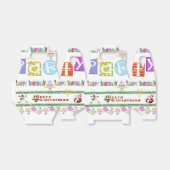 Ballotins Joyeux Noël Joyeux anniversaire Gable Ballotin (Déplié)