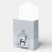 Ballotins Joyeux Noël Llama Fête Hiver Boîte de Faveur de Ne (Ouvert)
