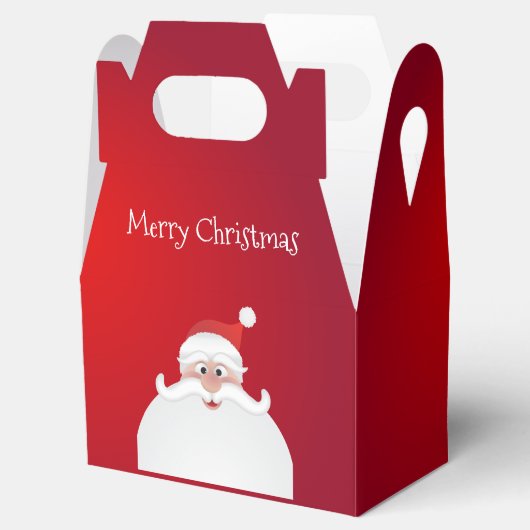 Ballotins Joyeux Noël Père Noël Gable Ballotin (Ouvert)