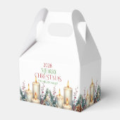 Ballotins Joyeux Noël personnalisé Typographie rétro (Arrière)