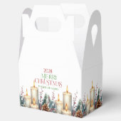 Ballotins Joyeux Noël personnalisé Typographie rétro (Ouvert)