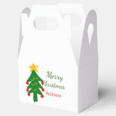 Ballotins Joyeux Noël rouge vert Noël ajouter le nom (Ouvert)