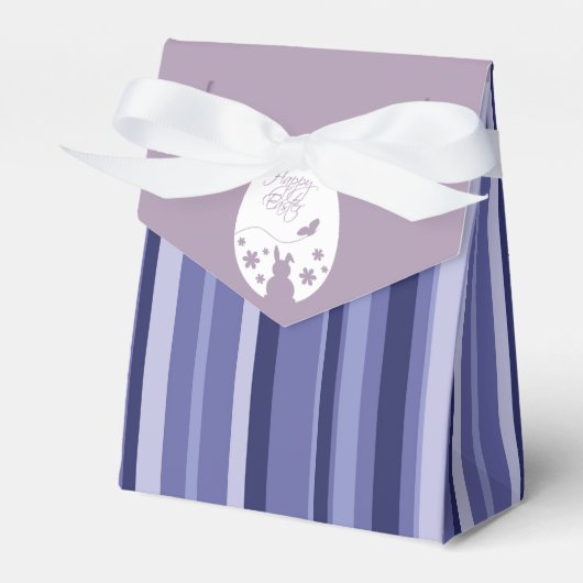 Ballotins Joyeux Oeuf de Pâques moderne Pastel violet (Verso)