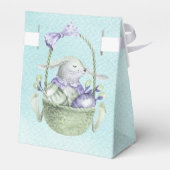 Ballotins Joyeux Pâques ! Aquarelle Lapin de Pâques (Arrière)