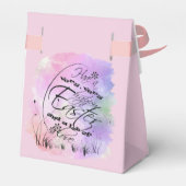 Ballotins Joyeux Pâques rose violet calligraphie (Arrière)