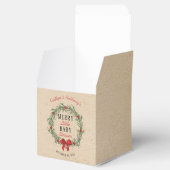 Ballotins Joyeux petit Baby shower de Noël (Ouvert)