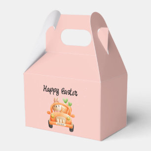 Ballotins Joyeux pilote de Pâques lapin rose