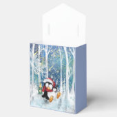 Ballotins Joyeux Pingouin de Noël Funny boîte cadeau (Ouvert)