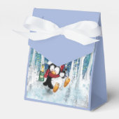 Ballotins Joyeux Pingouin de Noël Funny boîte cadeau (Verso)
