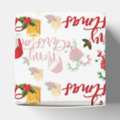 Ballotins Joyeux script de calgraphie de Noël (Haut)