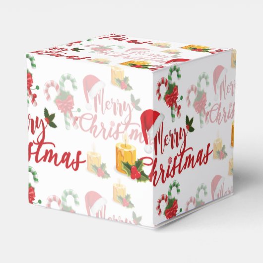 Ballotins Joyeux script de calgraphie de Noël (Arrière)