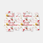 Ballotins Joyeux script de calgraphie de Noël (Déplié)