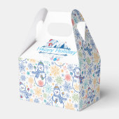 Ballotins Joyeux Snowmen de vacances (Arrière)