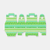 Ballotins Joyeux St Patrick's Day Green Stripes (Déplié)